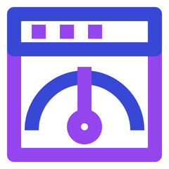 Wall Mural - web and seo twotone icon set