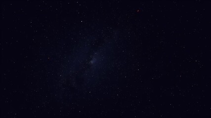 A stunning view of the night sky filled with stars and a distant galaxy, capturing the beauty of the cosmos