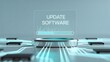 © MstTasmiya - Update software application upgrade technology concept. Software update or Operating system, patch update, updating progress bar, Install app patch, new version, Improved security, program downloading