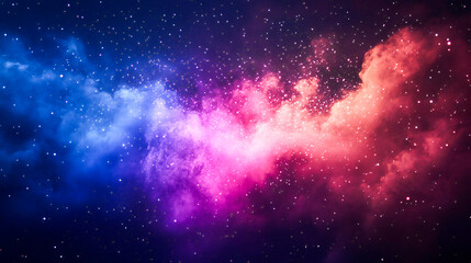 A vibrant 2025 New Year celebration with fireworks, watercolor floral designs, and a powder burst effect, blending festive city life with cosmic space nebula and supernova explosions in modern digital