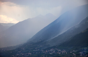  Gewitterstimmung in den Alpen