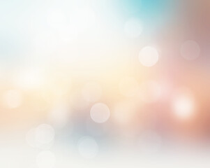 Wall Mural - Abstract color background blur with bokeh