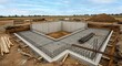 © Tedy - Construction site foundation groundwork.
