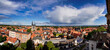 Panoramablick vom Stadtmauerturm auf Quedlinburg