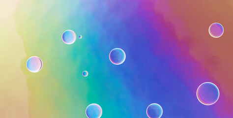 Canvas Print - Ink Symphony: Embracing the Mystical Aura of Liquid Art in Oil
