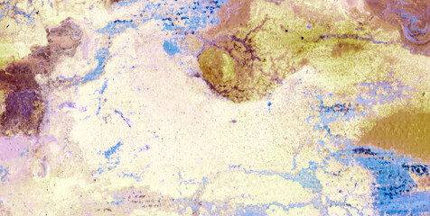 Wall Mural - Captivating Translucence: Unleashing the Charm of Liquid Art in Oil Paint
