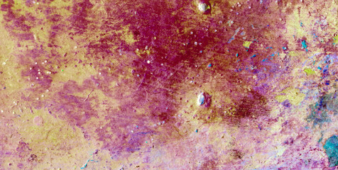 Canvas Print - Captivating Translucence: Unleashing the Charm of Liquid Art in Oil Paint

