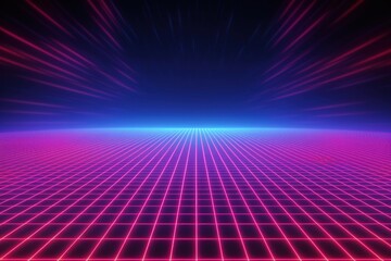 Wall Mural - Retrowave halloween backgrounds abstract purple.