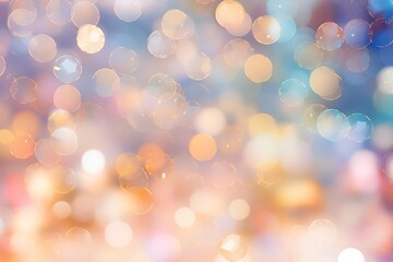 Wall Mural - Abstract pattern bokeh effect background light backgrounds glitter.