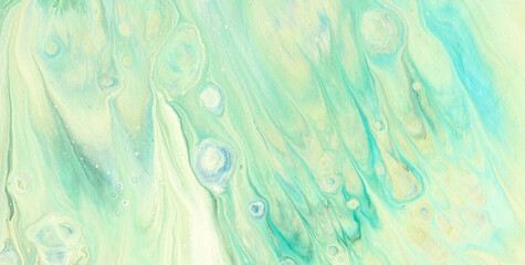 Canvas Print - Transcendent Inks: A Mesmerizing Dive into the World of Liquid Art
