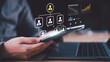 © chaylek - human resources strategy with digital organization chart, workforce analytics, talent management solutions, showcasing future-ready HR innovation for corporate business success ,workforce management