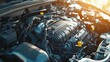 © leymart - Close-up of a car engine compartment
