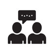 © Nayan Arts - Business Conversation Icon – Teamwork and Collaboration Concept
