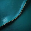 © 회계주방장 이 - 에메랄드 그린 가죽 텍스처 배경 – 부드러운 주름과 글로시 하이라이트, 럭셔리 추상 클로즈업