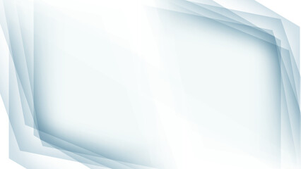 Wall Mural - white background with overlapping element in corner