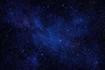 Wall Mural - Celestial Night Sky With Starry Nebula