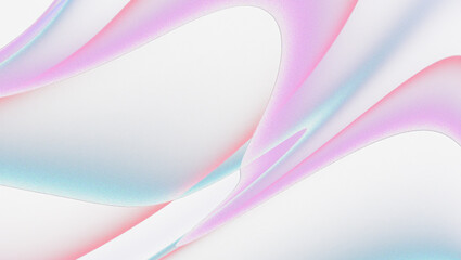 Wall Mural - Abstract swirls of purple and teal light create dynamic flowing patterns on a dark canvas
