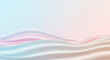 © Celt Studio - Serene abstract background with soft gentle waves, minimalist landscape of pink and blue rolling hills, 3d render with matte texture