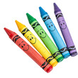 © TARU STOCK - Cute wax crayons isolated on transparent background