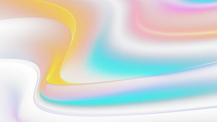 Wall Mural - abstract colorful background with waves