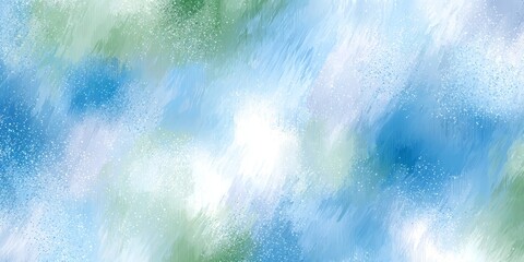 Wall Mural - Sky Blue Serenity A Pastel Dreamscape of Soft Textures and Gentle Blurs for Calming Digital Art