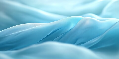 Canvas Print - elegant soft pastel turquoise background with seamless transitions for minimalist abstract design