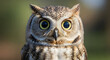 © G.K. Rezeki - Close-Up of Owls in Nature, Capturing the Beauty and Mystery of the Bird in the Wild