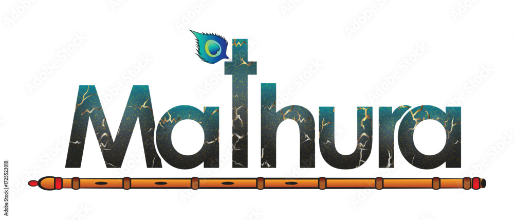 Image vectorielle Stock the birthplace of the deity Lord Krishna ...