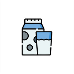 Wall Mural - Milk Carton