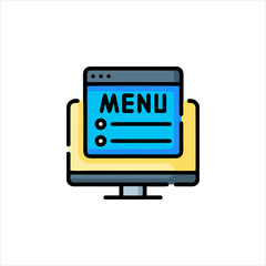 Wall Mural - Restaurant Menu
