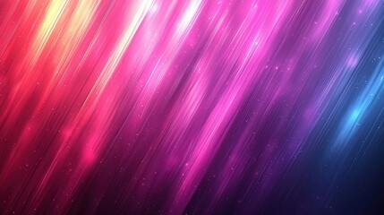 Wall Mural - Abstract colorful background with diagonal lines and light streaks.