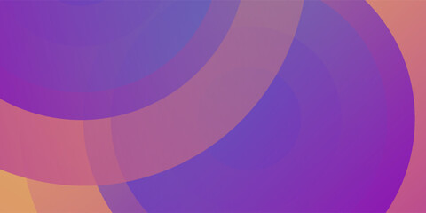 Wall Mural - Sircle Rainbow color background modern simple illustration