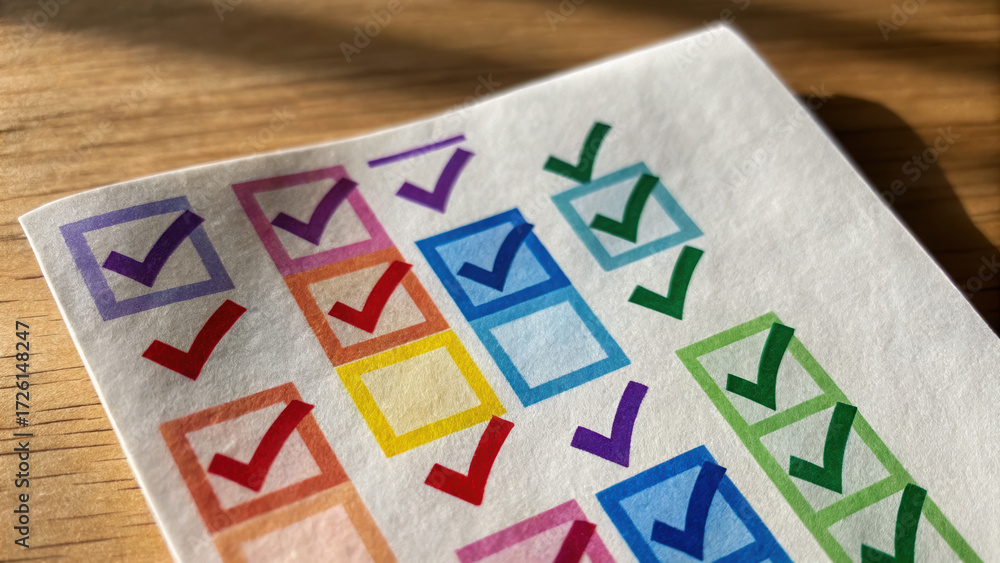 Checklist concept with diversity and inclusion ideas for task ...