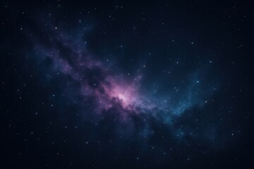 Wall Mural - Vast deep space journey through vibrant nebulae cosmic stardust and glowing galaxies