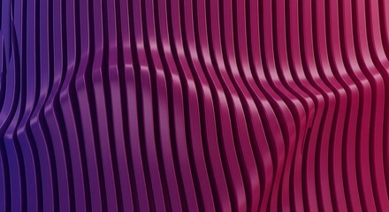 Abstract Purple Wavy Lines Pattern Background