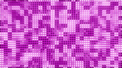 Wall Mural - Seamless Looping Pink LED Radial Light Background
