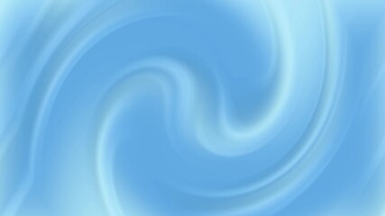 Wall Mural - Seamless Looping Blue Swirl Soft Flow Background
