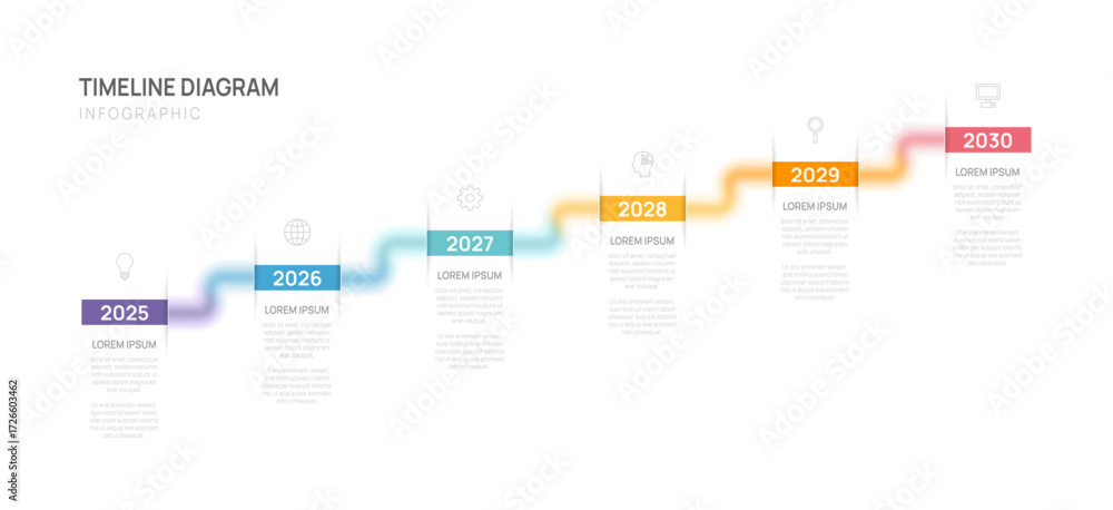 547 timeline 2024 2025 royalty-free images, stock... Infographic 2025 Timeline diagram with gantt chart template for ...