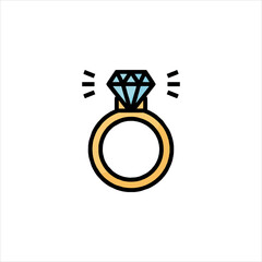Wall Mural - Diamond Ring
