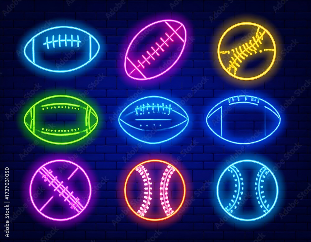 Neon sports balls (1)