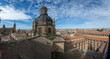 Panoramic View of Historic Cityscape with Dome