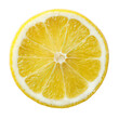 © rafaizan - Bright Yellow Lemon Slice with Sparkling Glitter