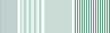 © Aminul - vertical green stripe patterns in various shades and widths for backgrounds and textile design and isolated on white background.