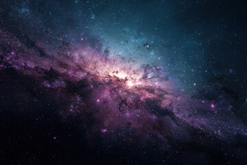Wall Mural - Stunning collection of cosmic nebulas and stars illuminating the vast expanse of the universe showcasing vibrant colors and intricate patterns in deep space