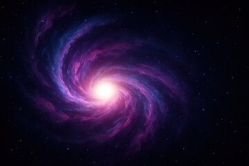 Wall Mural - Vivid stellar nursery swirl with glowing nebula dust and newborn star energy