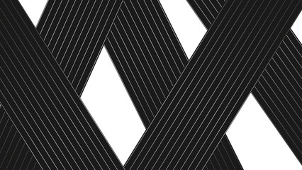Wall Mural - abstract black background with diagonal lines. modern dark abstract vector texture.