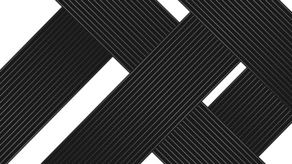 Wall Mural - abstract black background with diagonal lines. modern dark abstract vector texture.