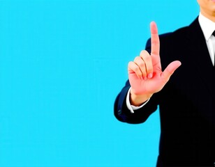 Businessman Hand shows the sign of the top service the best Quality assurance Guarantee Standards ISO certification and standardization concept guarantee product and ISO service concept ui interface u