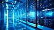 © tota - データセンターのサーバーラック、高速な情報通信とビッグデータ管理