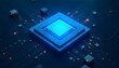 © QasimAli - Central Computer Processors CPU concept - 3d rendering